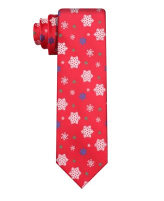 Men's Snowflake Tie