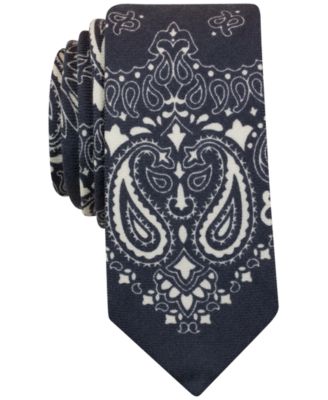 Bar III - Men's Bandana-Print Tie
