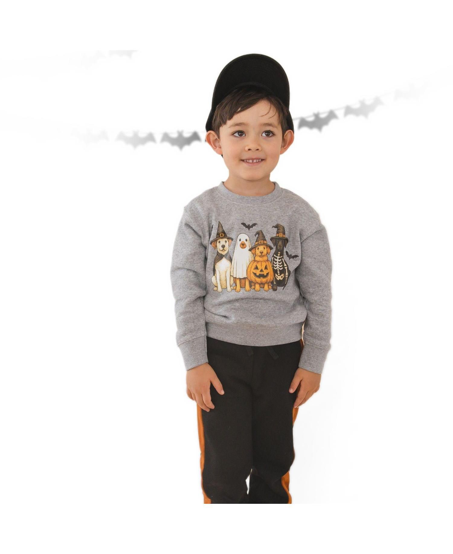 Boys' 4-20 Striped Pull-On Brushed Fleece-Lined Joggers