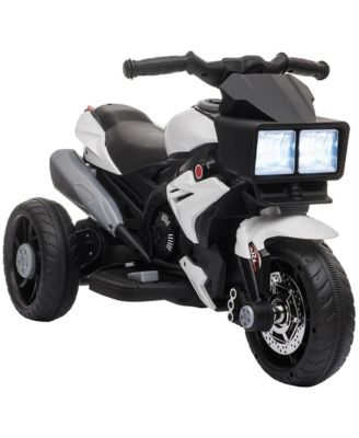 6V Electric Motorcycle with Three-Wheel Design, Headlights, Music & Horn, Ages 3-6