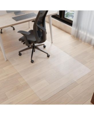 Office Chair Mat Hard Floor Protection Easy Glide Durable Easy Clean