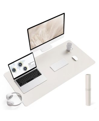 Leather Desk Pad Non Slip Waterproof Table Protector Large Mouse Mat Office Home