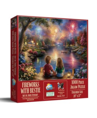 Fireworks With Bestie 1000-Piece Jigsaw Puzzle, Ages 15+