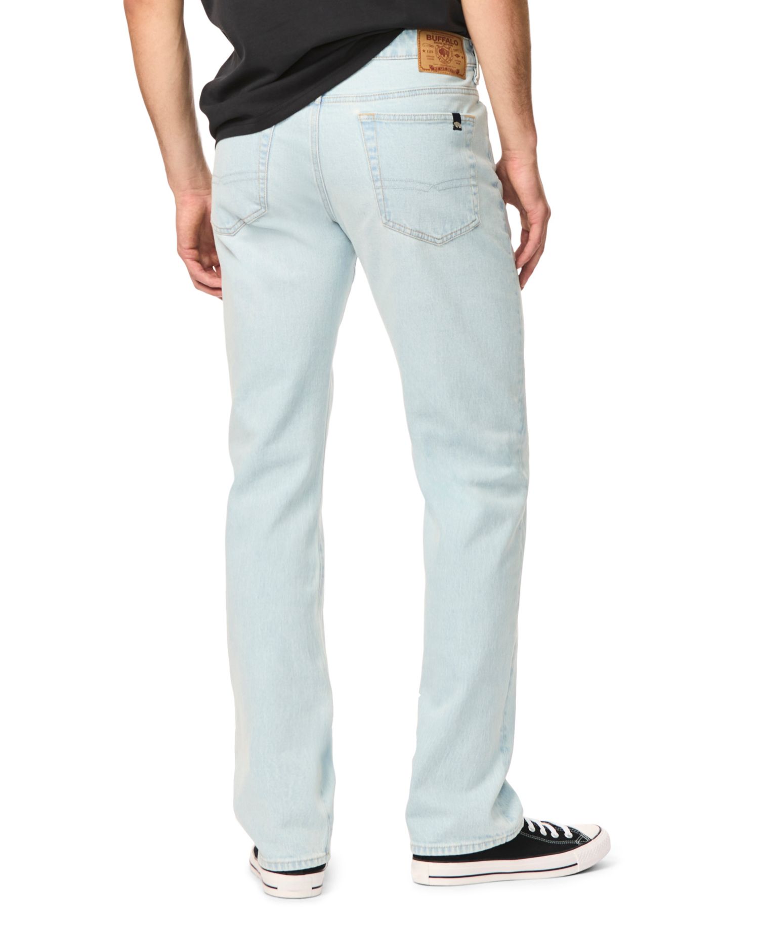 Men's Relaxed Straight Driven Light Rinse Denim Jeans