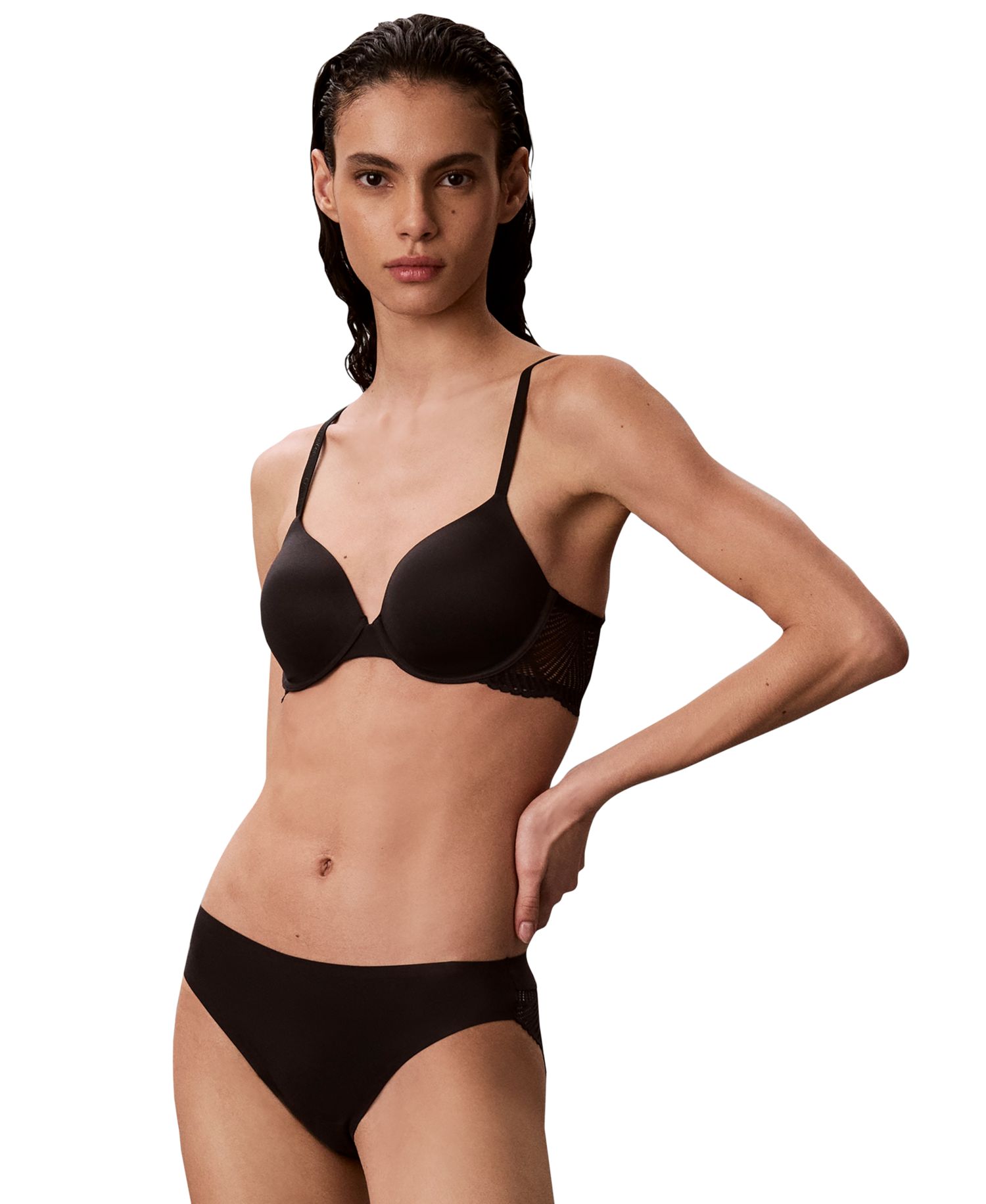 Women's Perfectly Fit Lace Full-Coverage Underwire T-Shirt Bra, QF8966