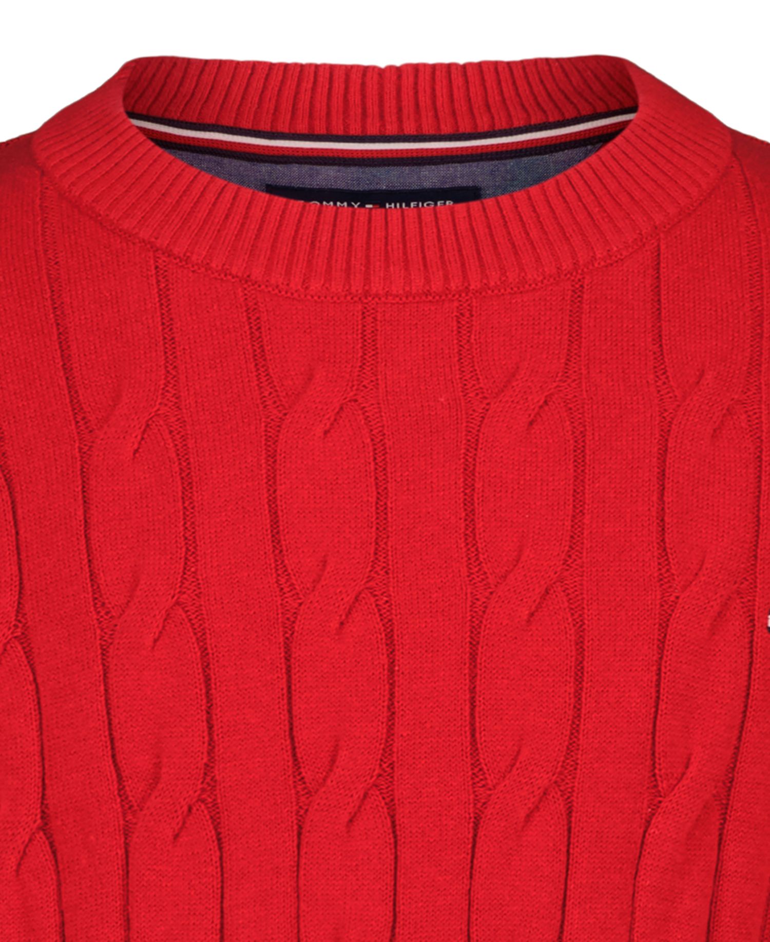 Men's Cable Knit Crewneck Sweater