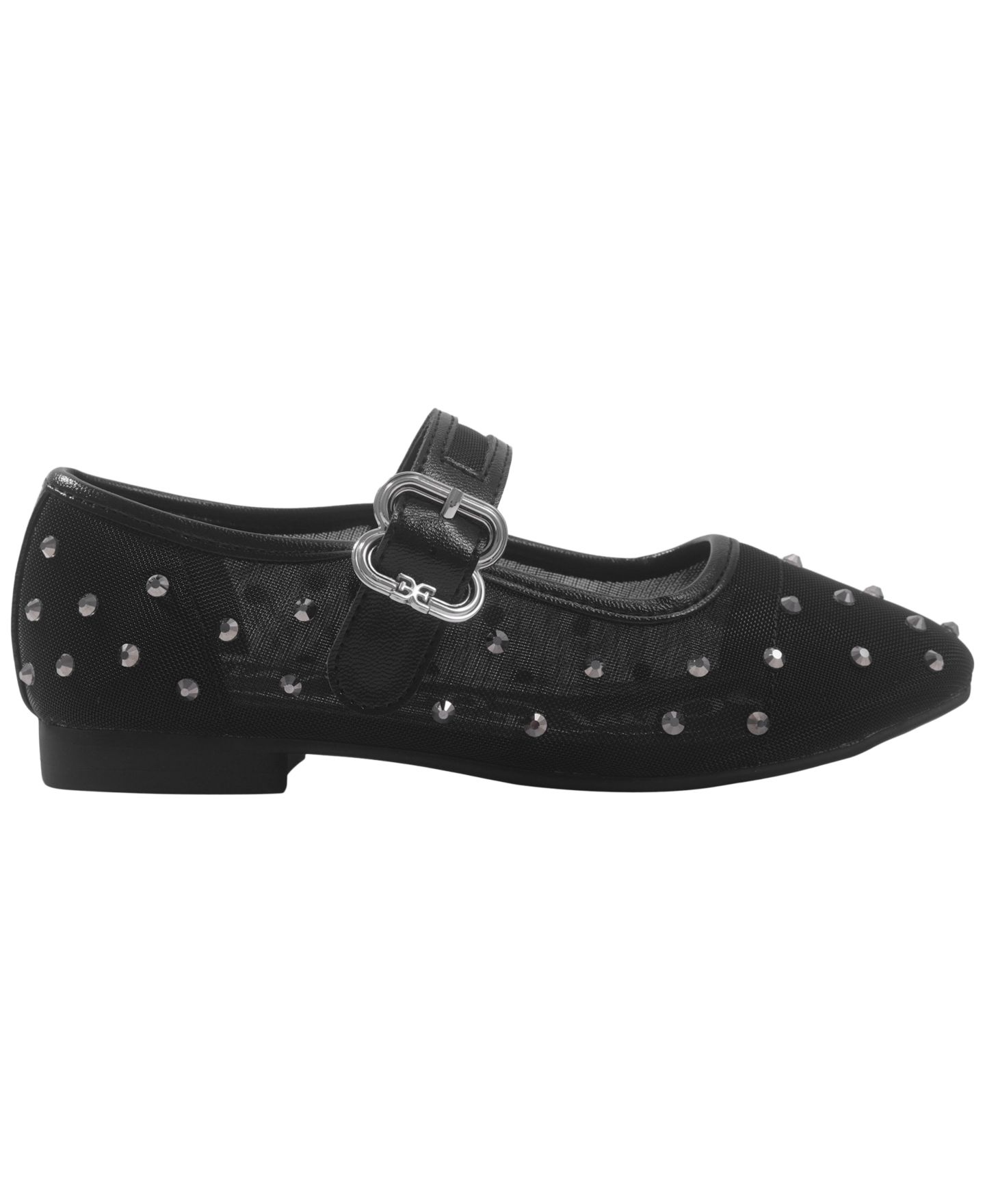Балетки Sam Edelman Maeve Instep Strap Flats для девочек, цвет: Чёрный — фото 2