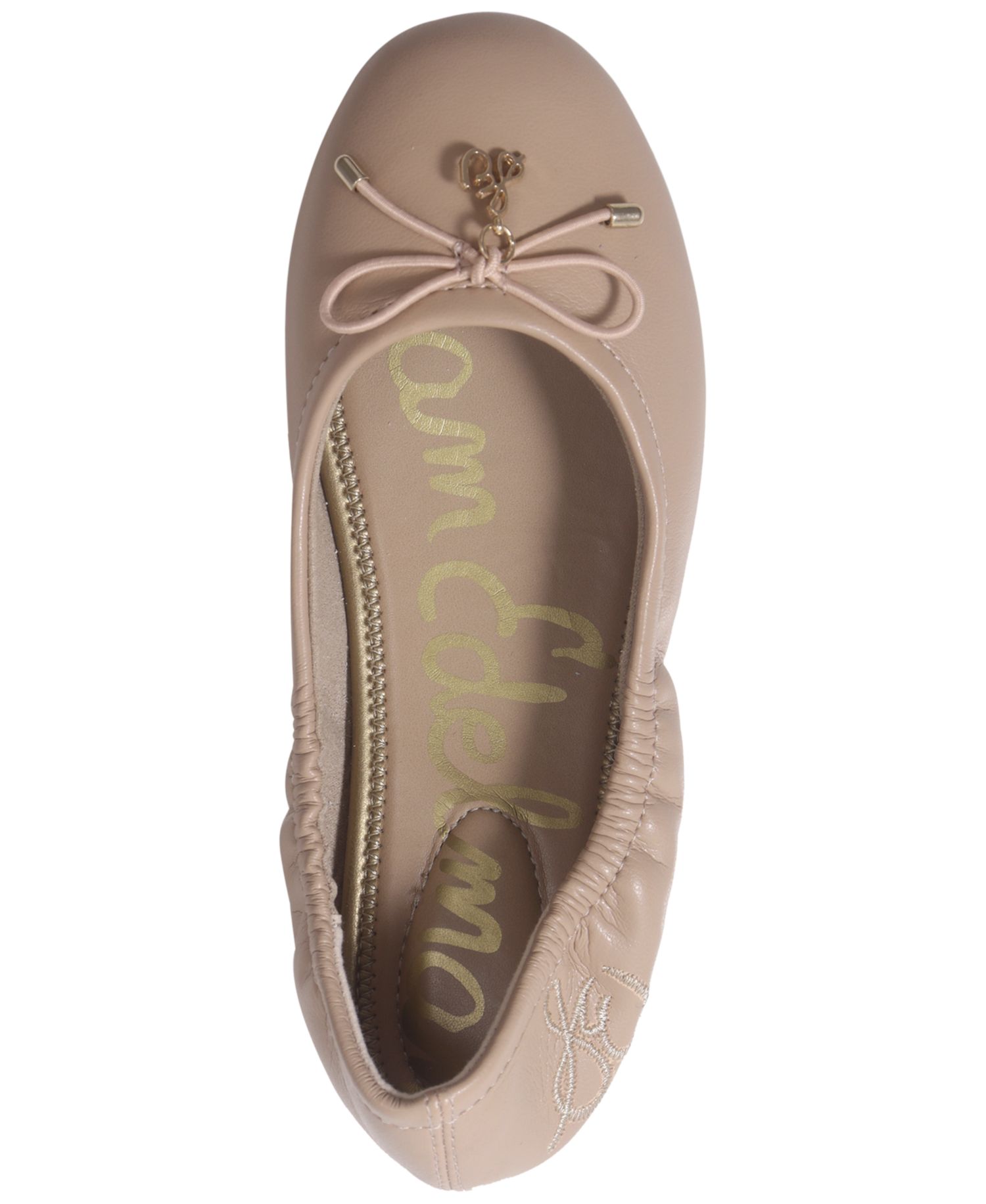 Girls' Felicia Easy-On Bow Ballet Flats