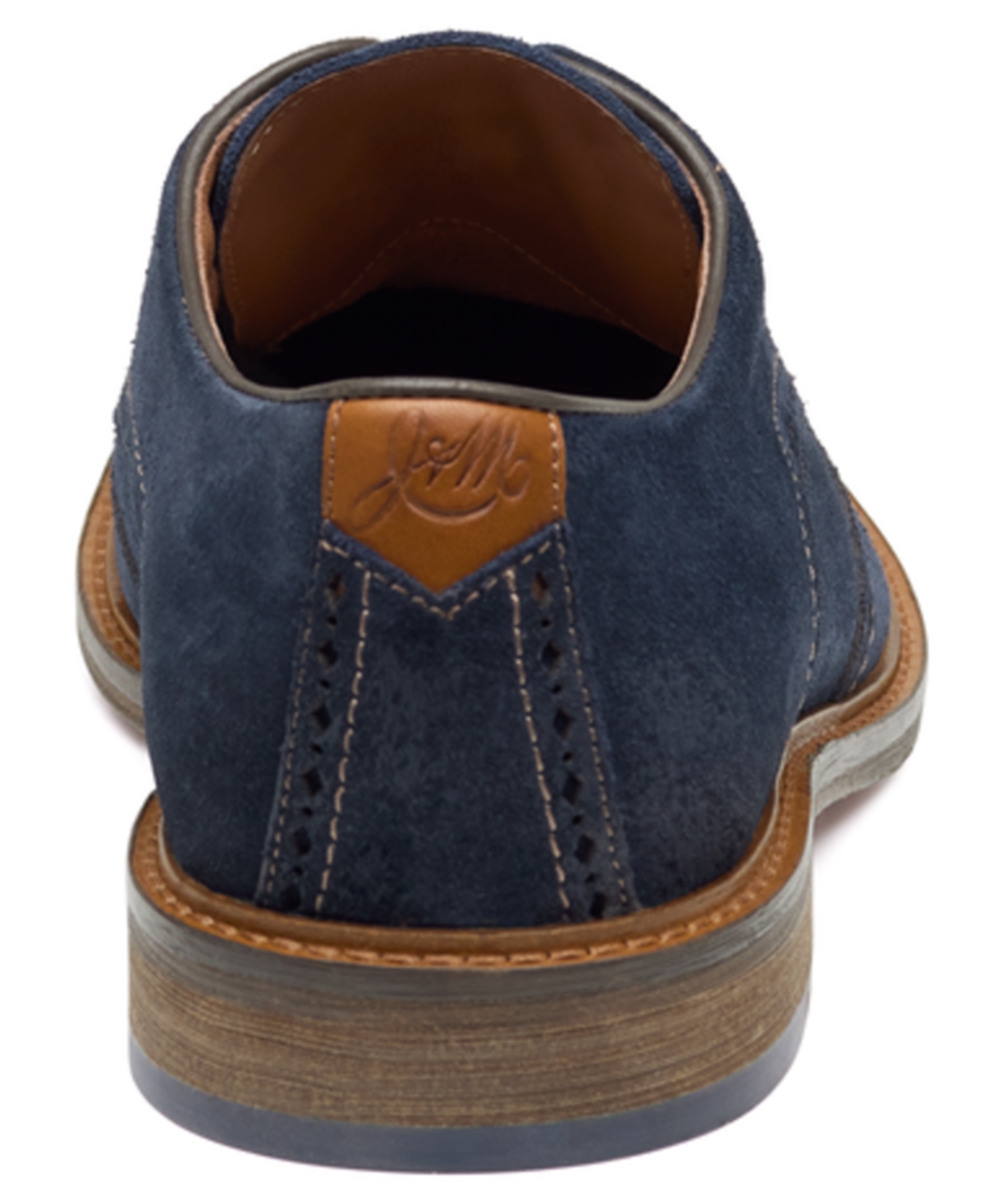 Johnston & Murphy Men's Ripley Suede Wingtip Oxfords