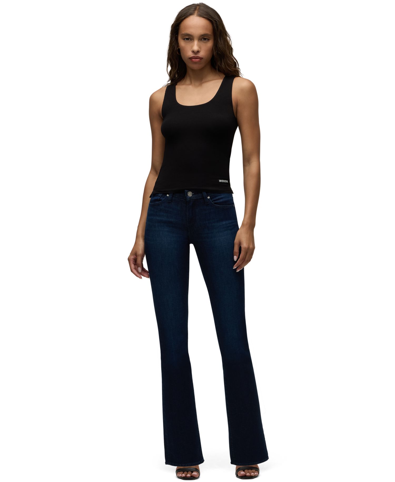 Women's Barbara High-Rise Stretch Denim Bootcut Jeans