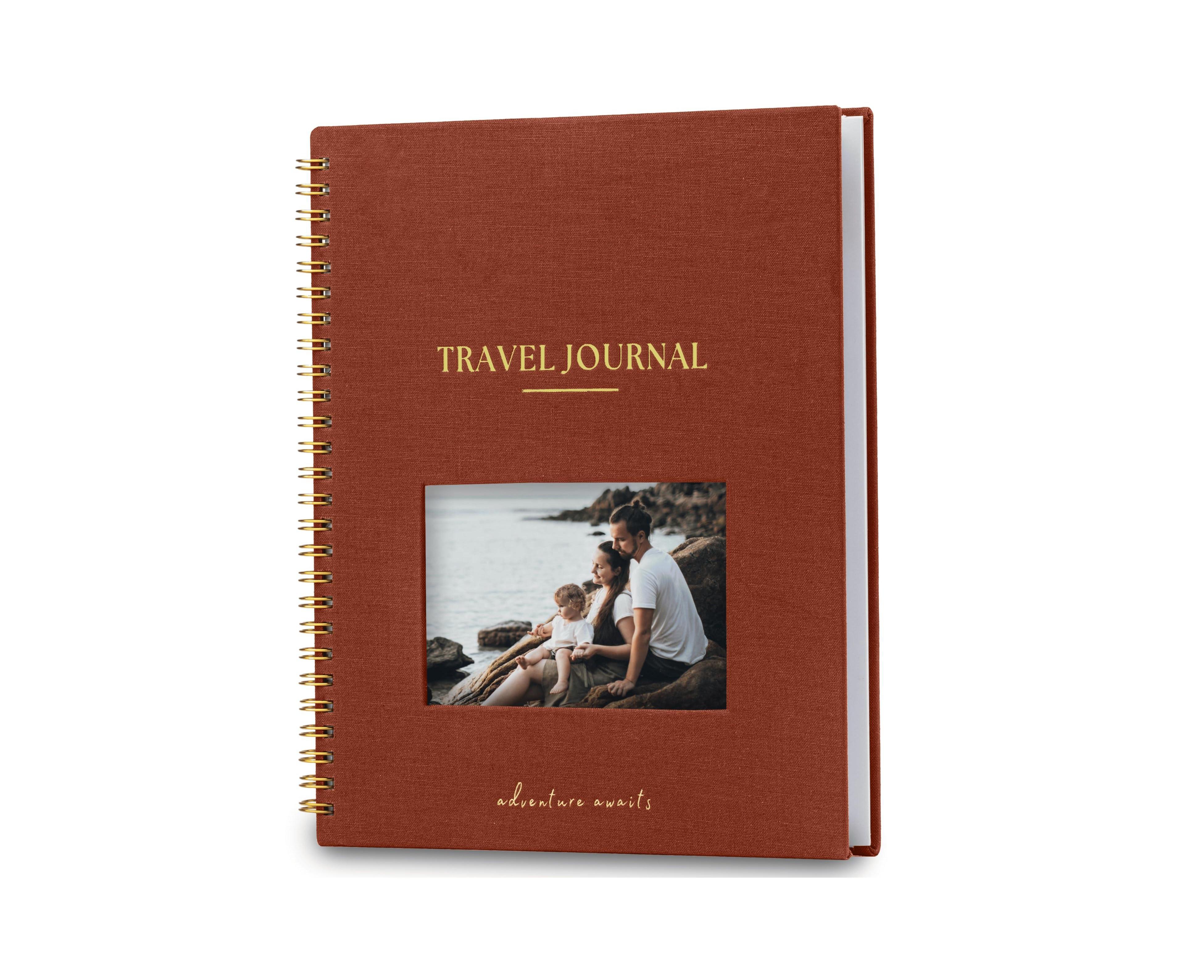 Danrong Personalized Ring Bound Travel Journal With Prompts For Memories