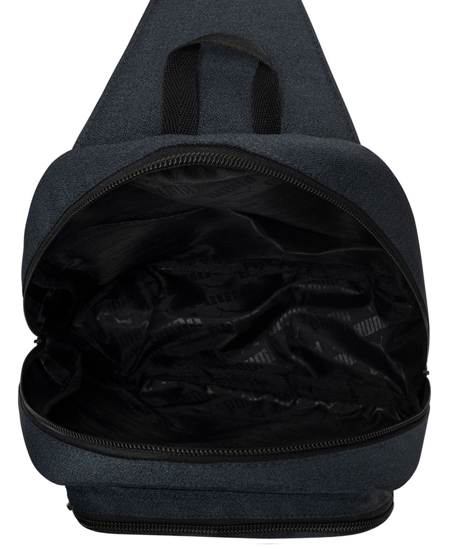 Мужская сумка Puma Countdown Adjustable Laptop-Compatible Sling, цвет: Чёрный — фото 3