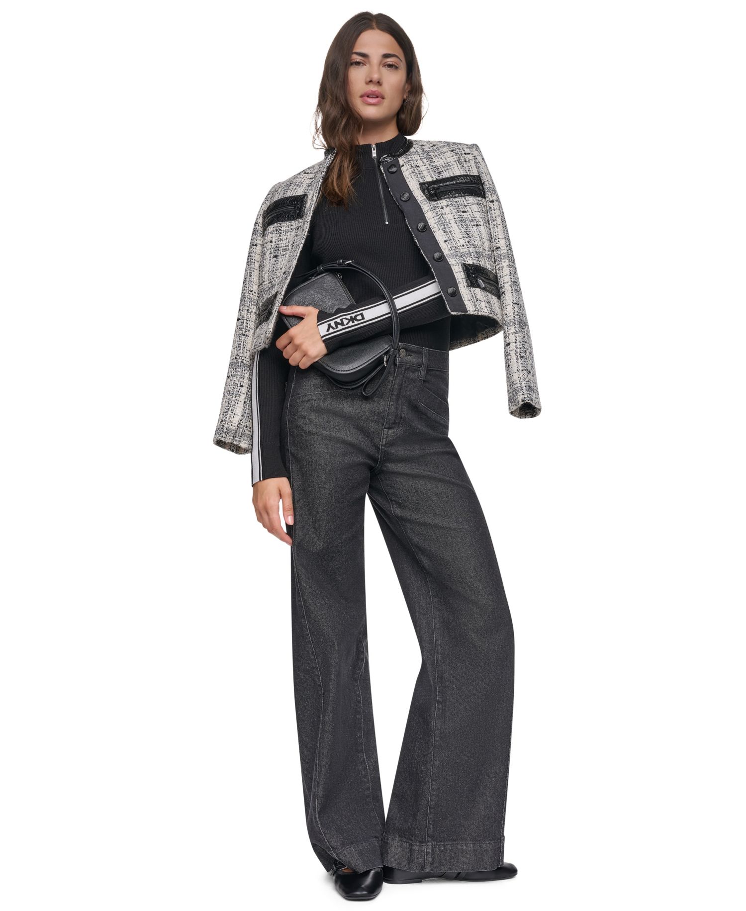 Women's Quarter-Zip Mock Neck Sweater