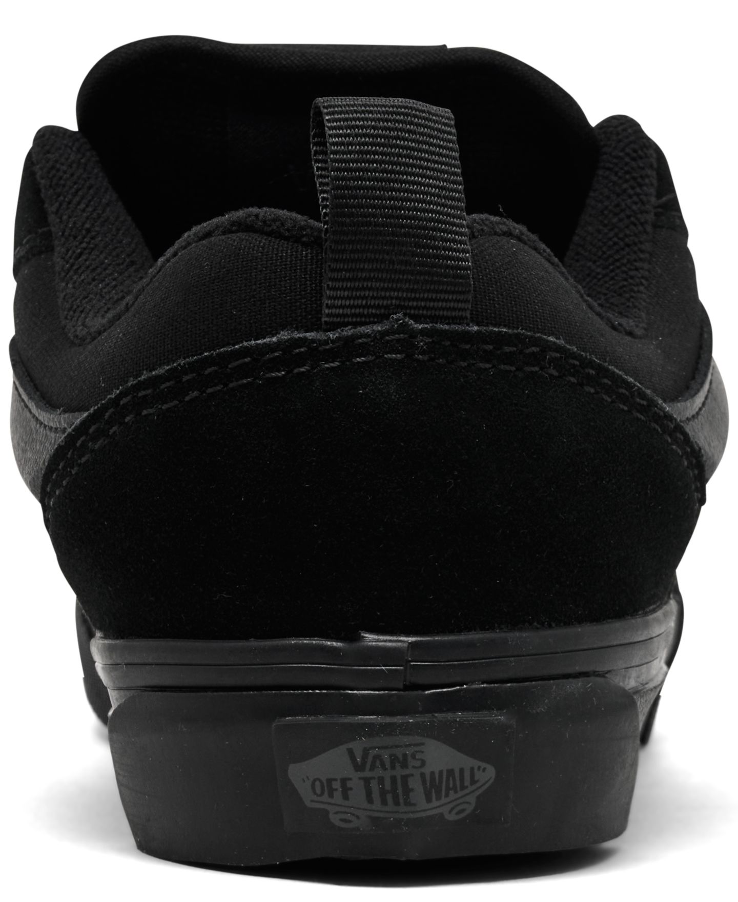 Детские кроссовки Vans Little Boys' and Girls' Knu Skool Low-Top, цвет: Чёрный — фото 4