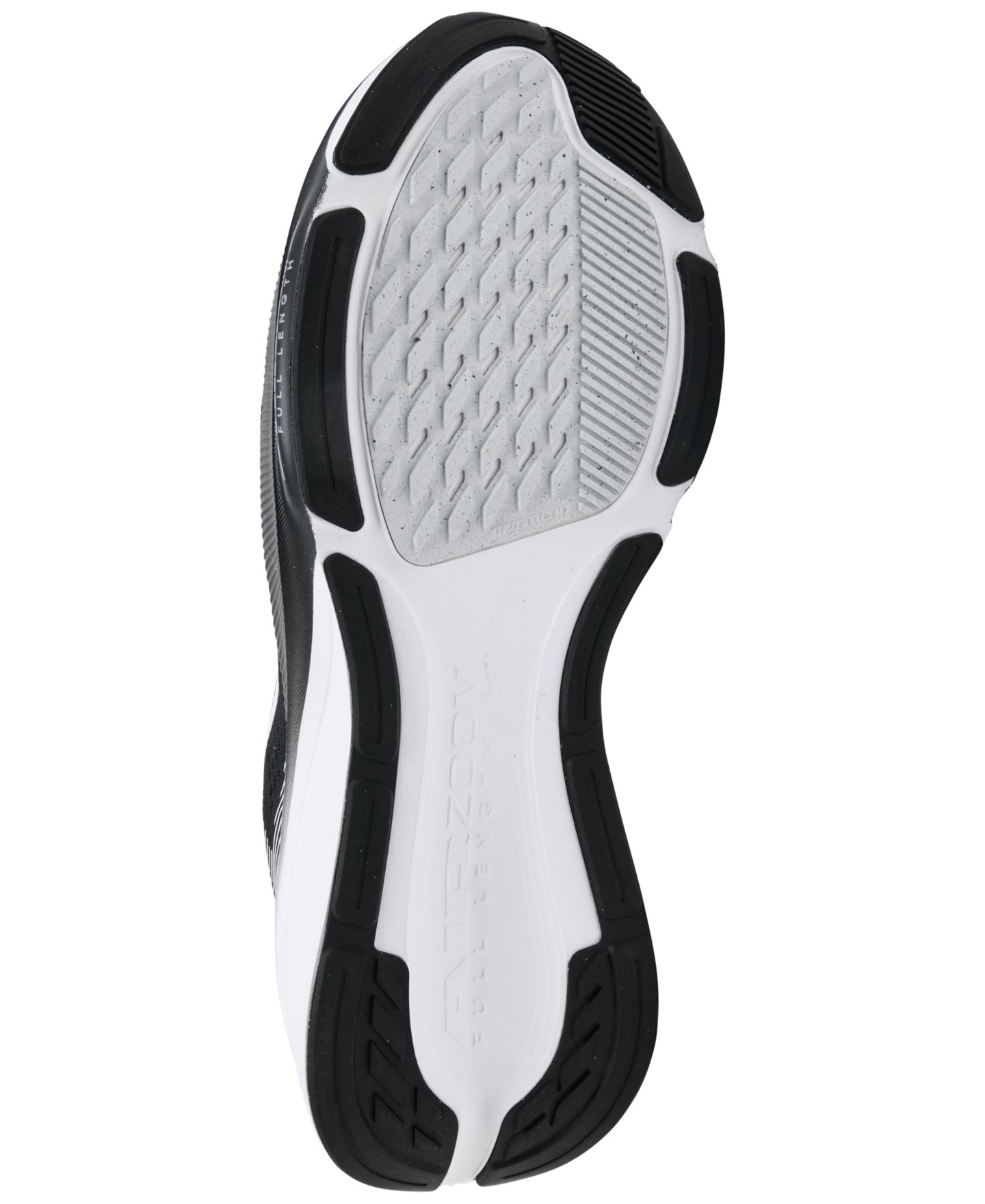 Мужские кроссовки Nike Pegasus 42 Road Running Wide Toe Box, цвет: Чёрный / Белый — фото 6