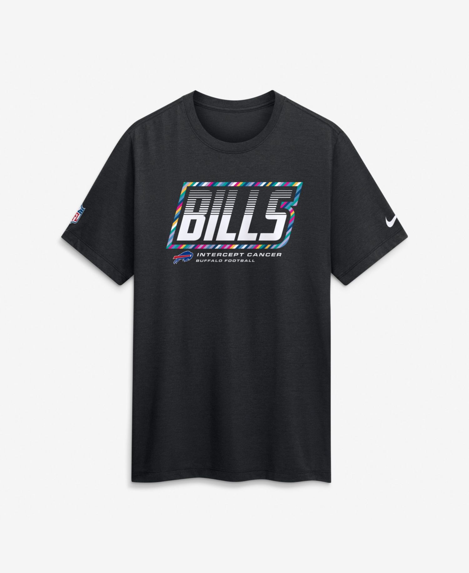 Men's Black Buffalo Bills 2026 NFL Cruical Catch Sideline Dri-Fit T-Shirt