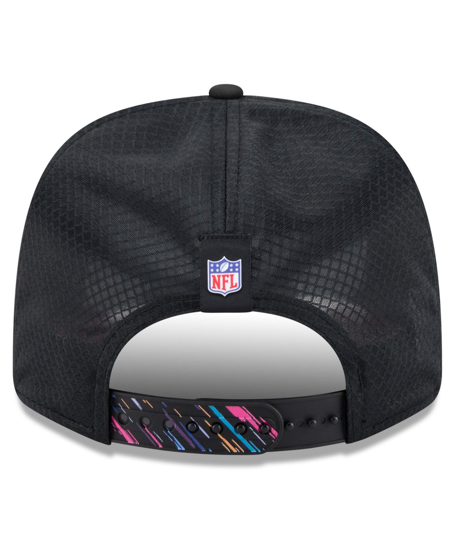 Men's Black Minnesota Vikings 2026 NFL Cruical Catch 9SEVENTY Adjustable Trucker Hat