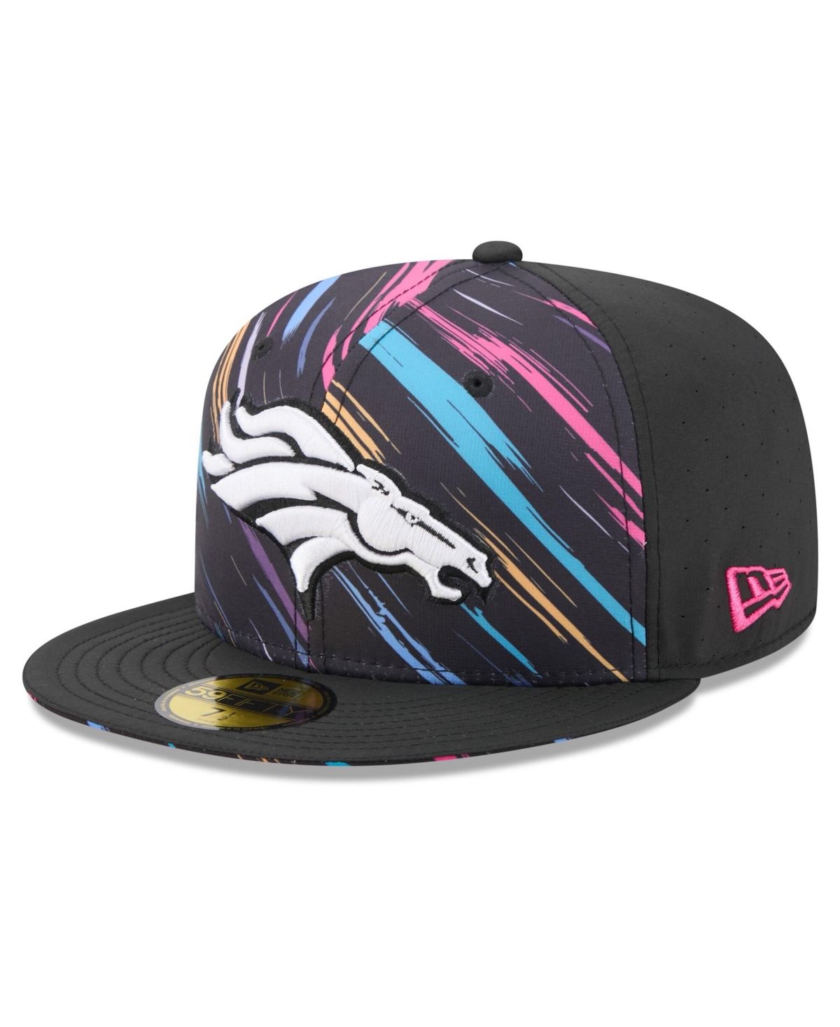 New Era Men's Black Denver Broncos 2026 Nfl Cruical Catch 59FIFTY Fitted Hat