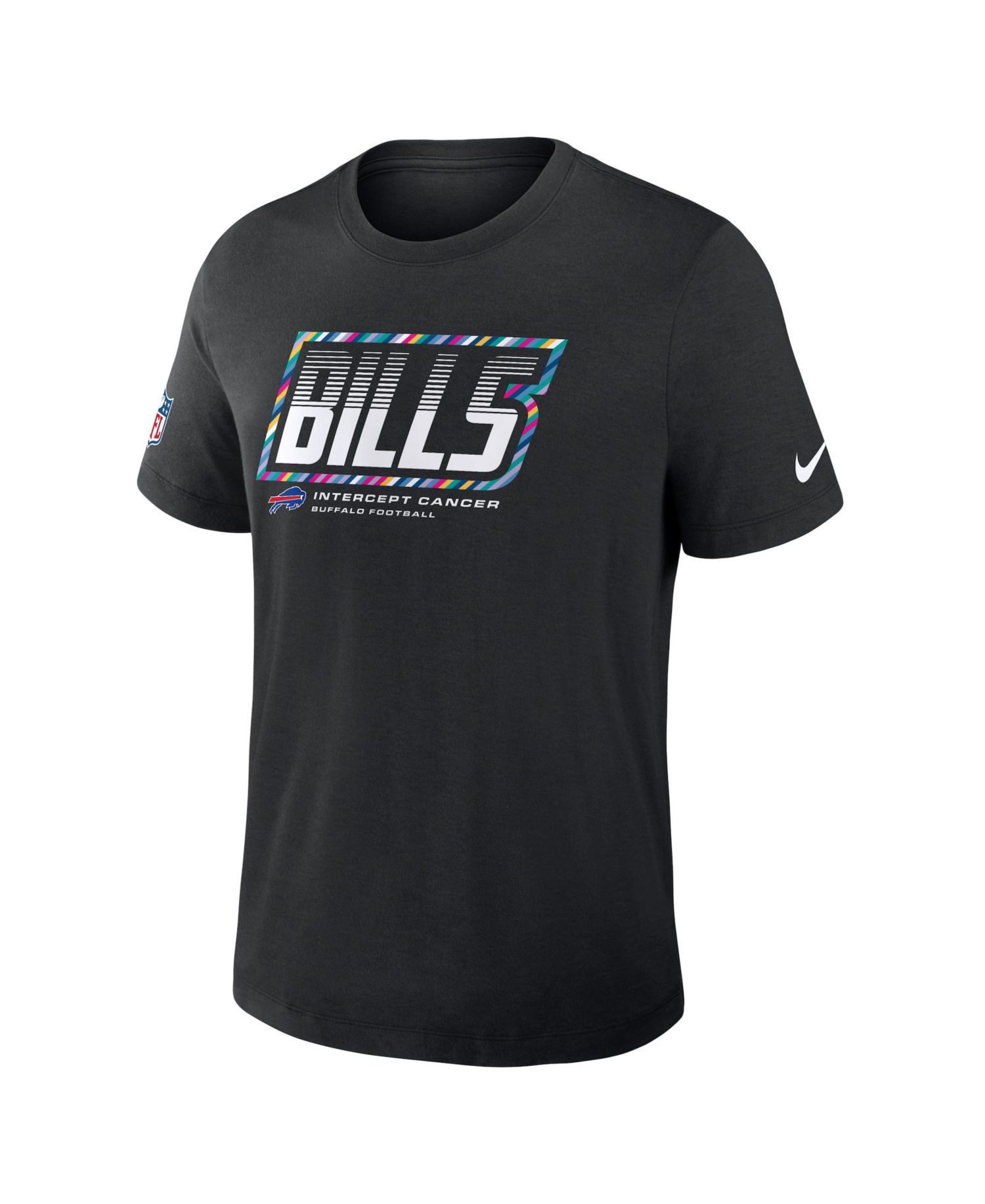 Men's Black Buffalo Bills 2026 NFL Cruical Catch Sideline Dri-Fit T-Shirt