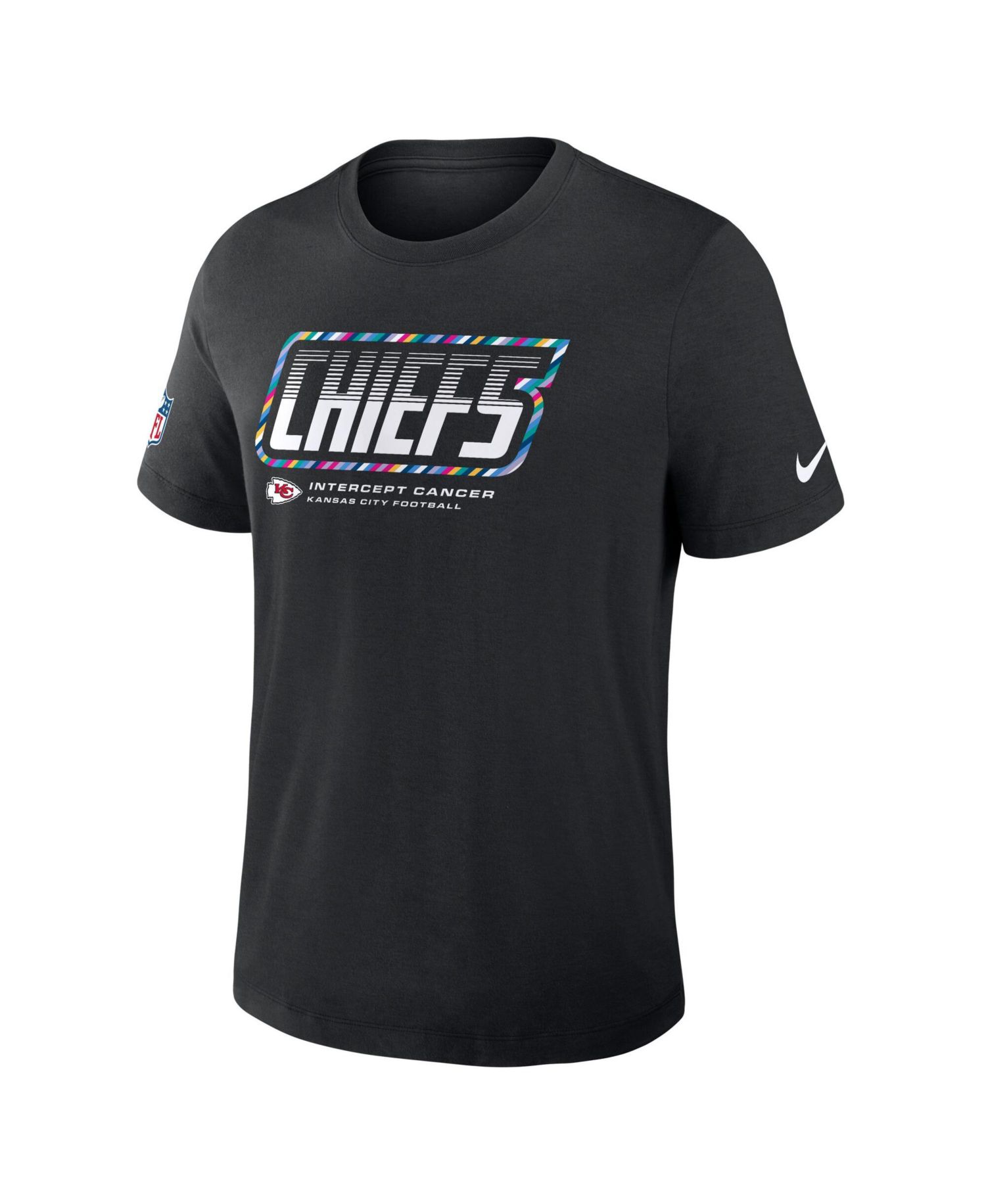 Men's Black Kansas City Chiefs 2026 NFL Cruical Catch Sideline Dri-Fit T-Shirt