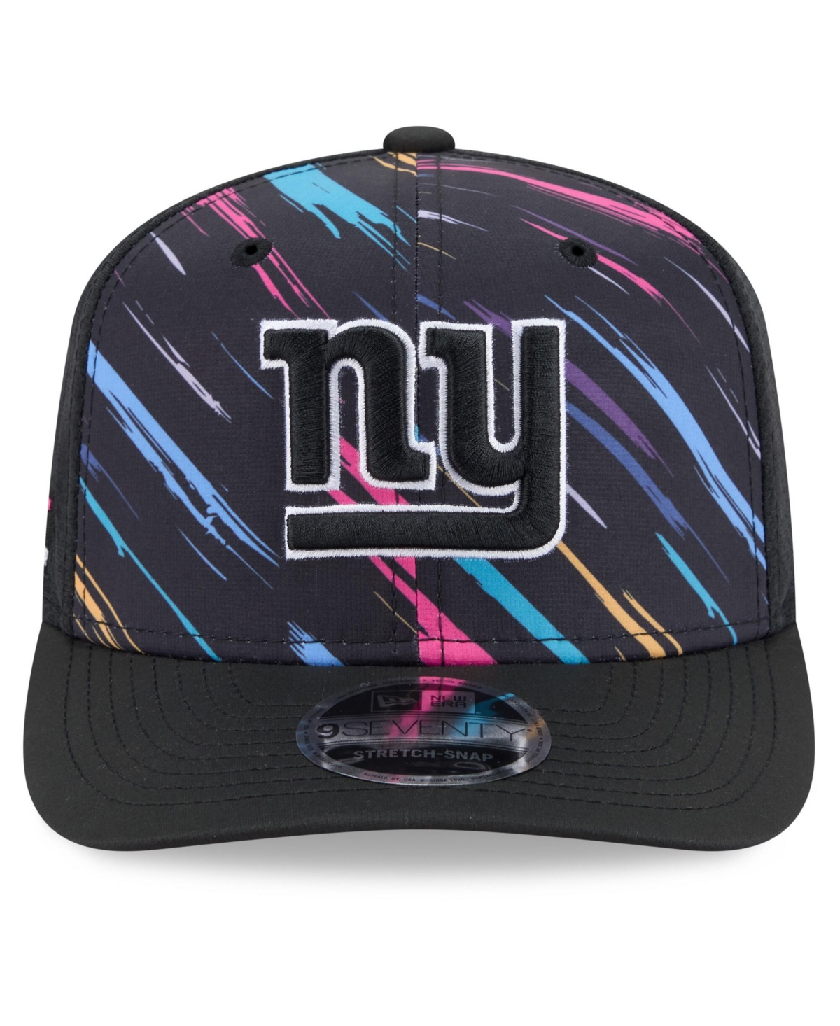 New Era Men's Black New York Giants 2026 Nfl Cruical Catch 9SEVENTY Adjustable Trucker Hat