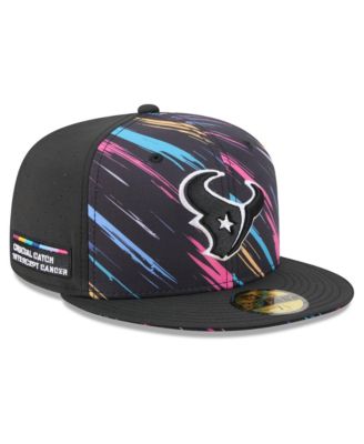 Men's Black Houston Texans 2026 NFL Cruical Catch 59FIFTY Fitted Hat