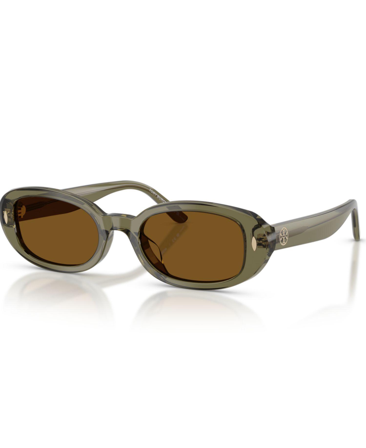 Women's Polarized Oval Sunglasses TY7241D
