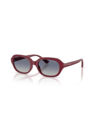 Kids' VJ2035 Geometric Gradient Oval Sunglasses