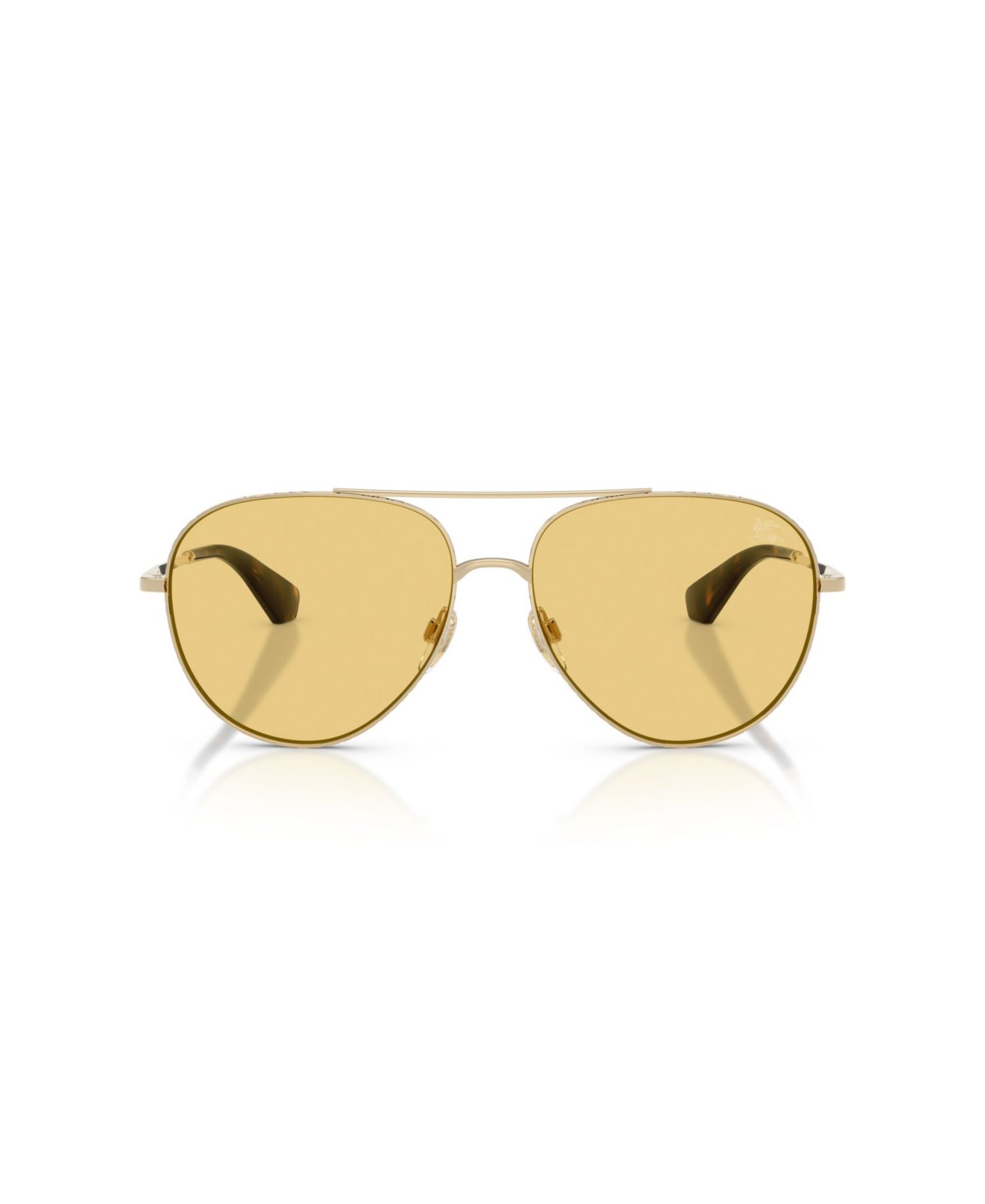 Metal-Frame Aviator Sunglasses BE3172