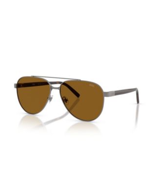 Unisex Polarized Aviator Metal Sunglasses DL1021