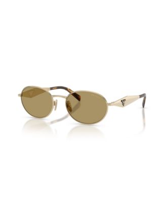 Women's Oval Metal Sunglasses PR D57S