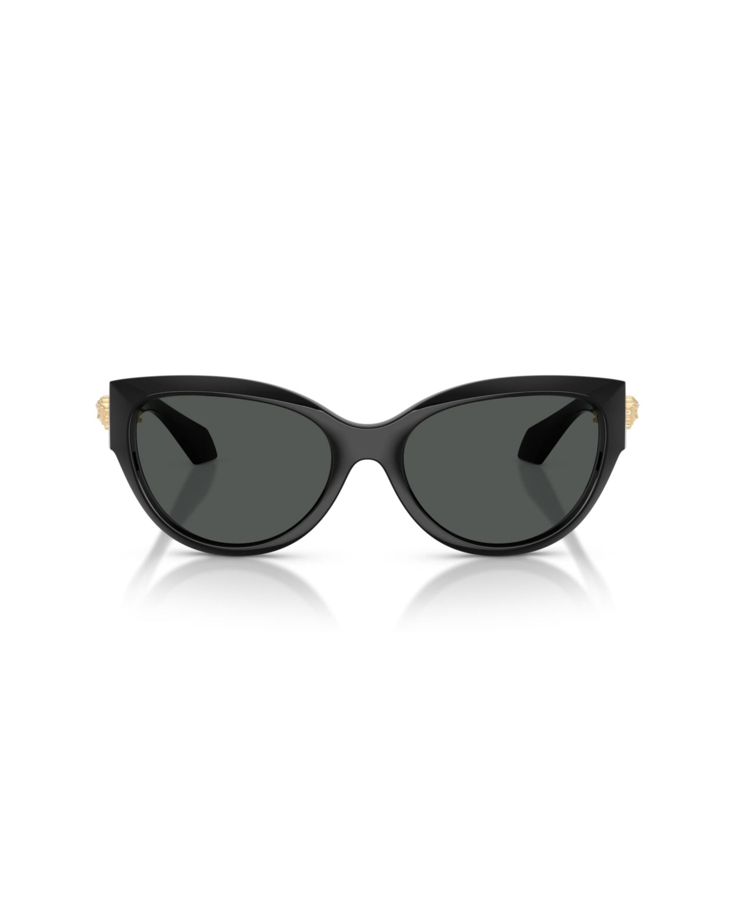 Women's Cat Eye Sunglasses with Gold Medusa Accents VE4524U