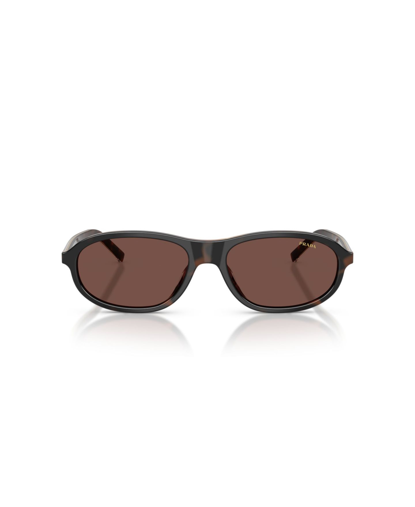 Женские солнцезащитные очки PRADA Sunglasses Heritage PR D20SU, цвет: Черепаховый — фото 2