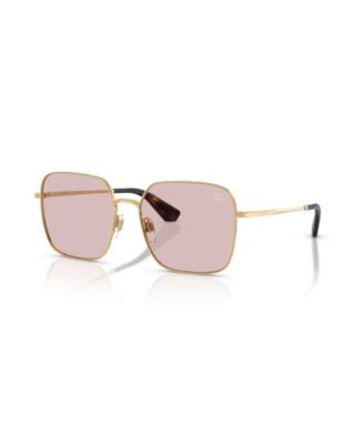 Women's Square Metal Sunglasses BE3180