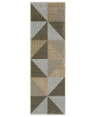 Echo ECH04 2'3"x7'6" Runner Area Rug