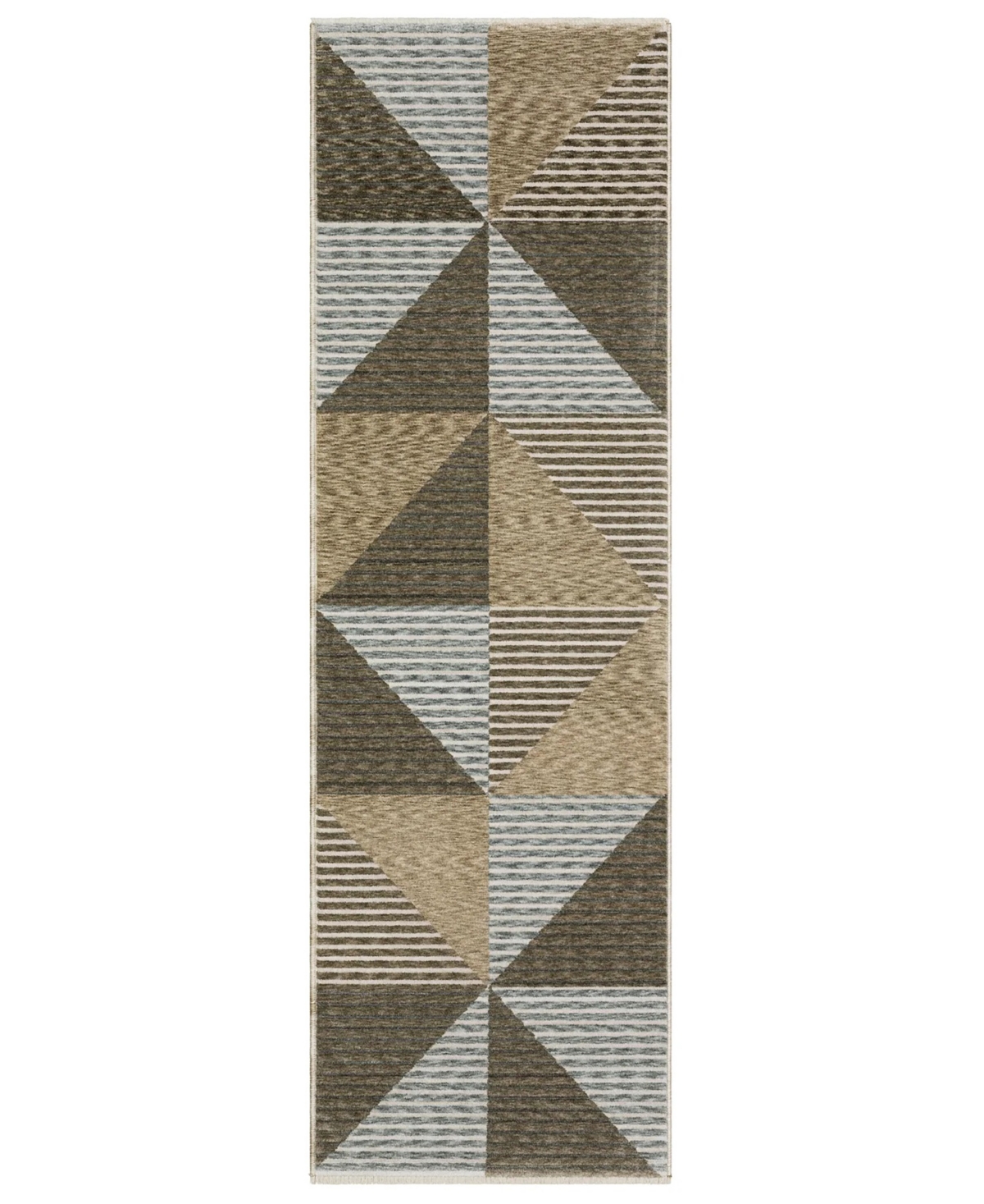 Oriental Weavers Echo ECH04 2'3"x7'6" Runner Area Rug