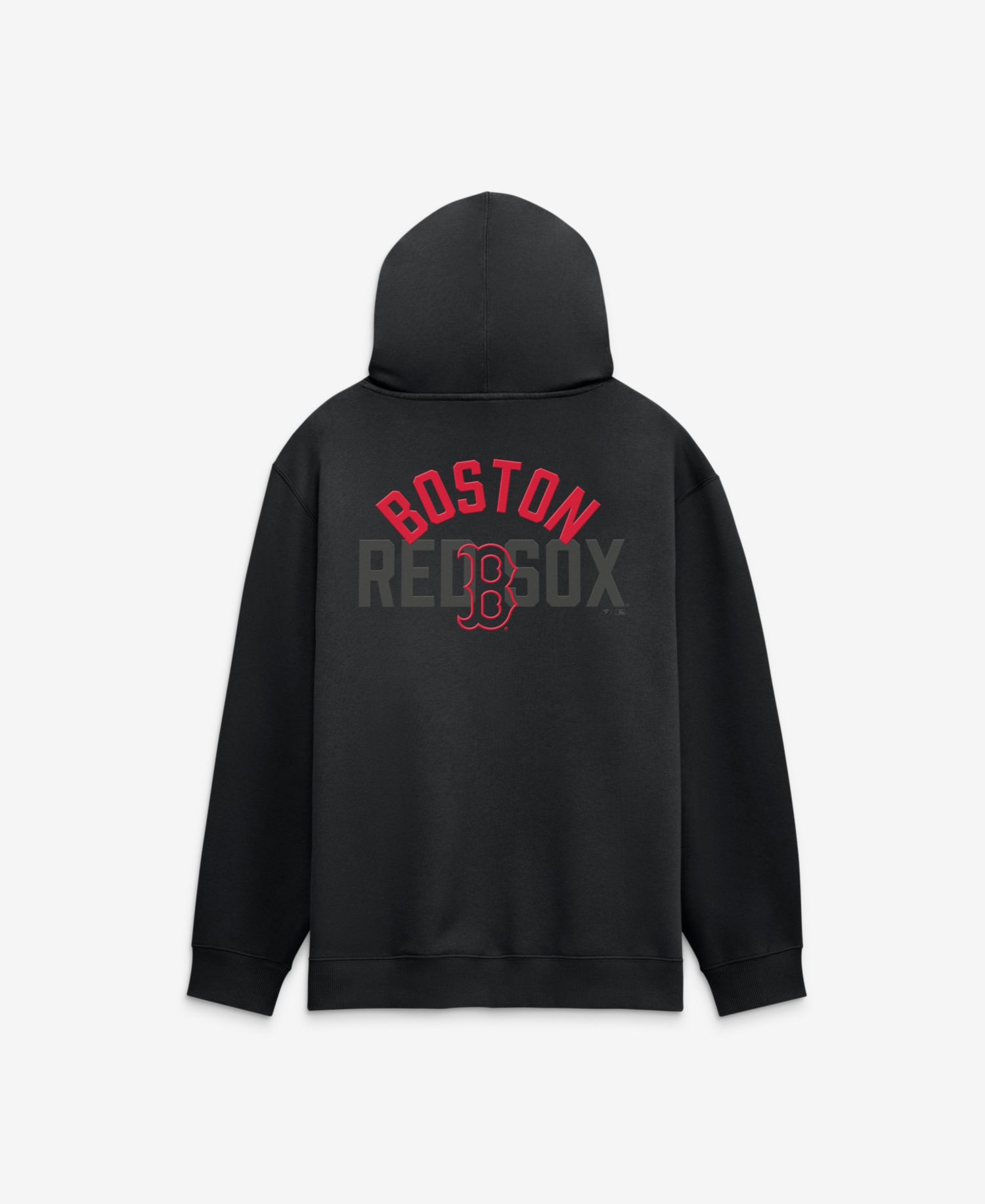 Men's Boston Red Sox Black Out Fleece Hoodie