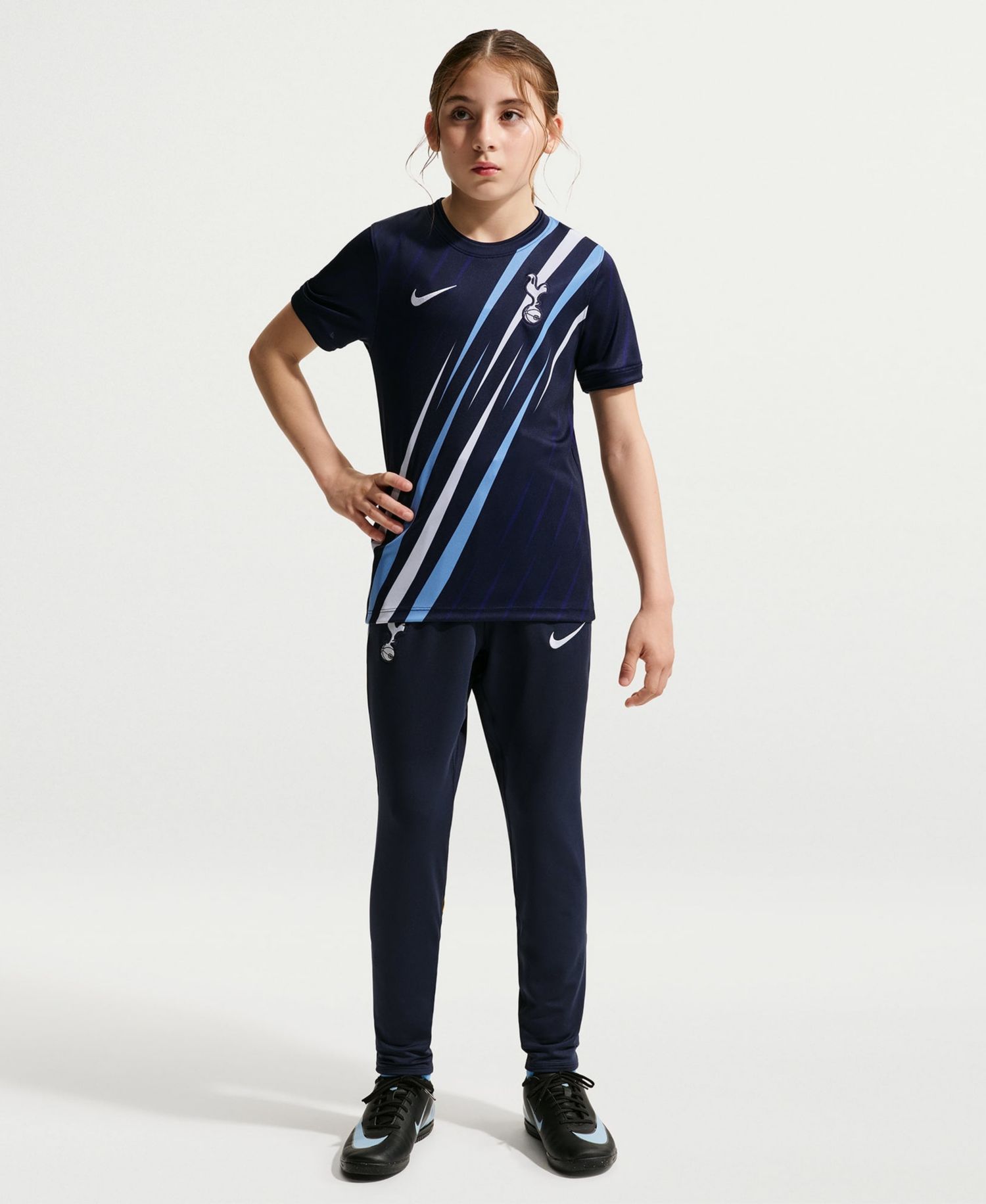 Big Boys and Girls Navy Tottenham Hotspur 2026/27 Away Pre-Match Top
