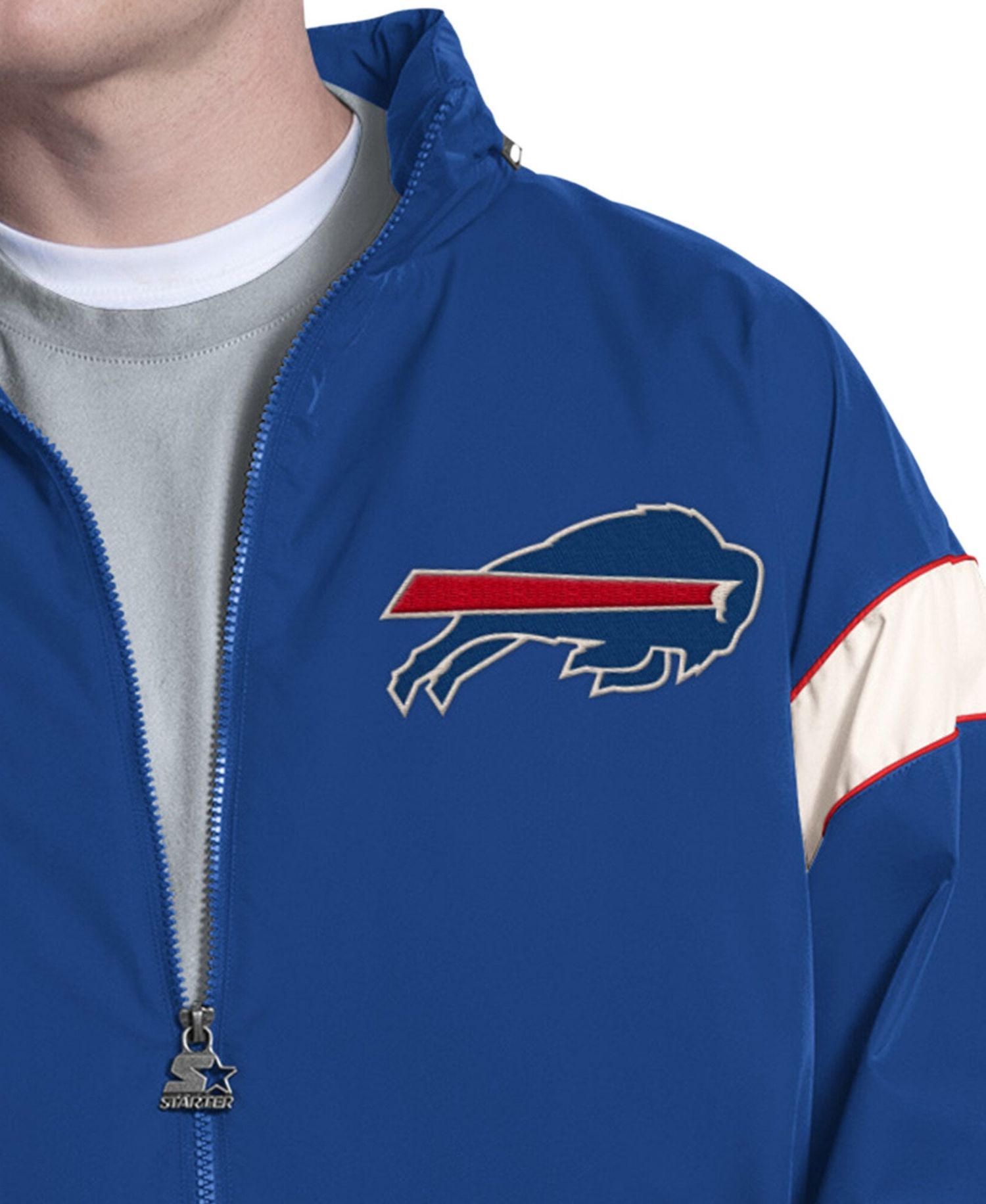 Men's Royal Buffalo Bills The Gust Full-Zip Hooded Jacket