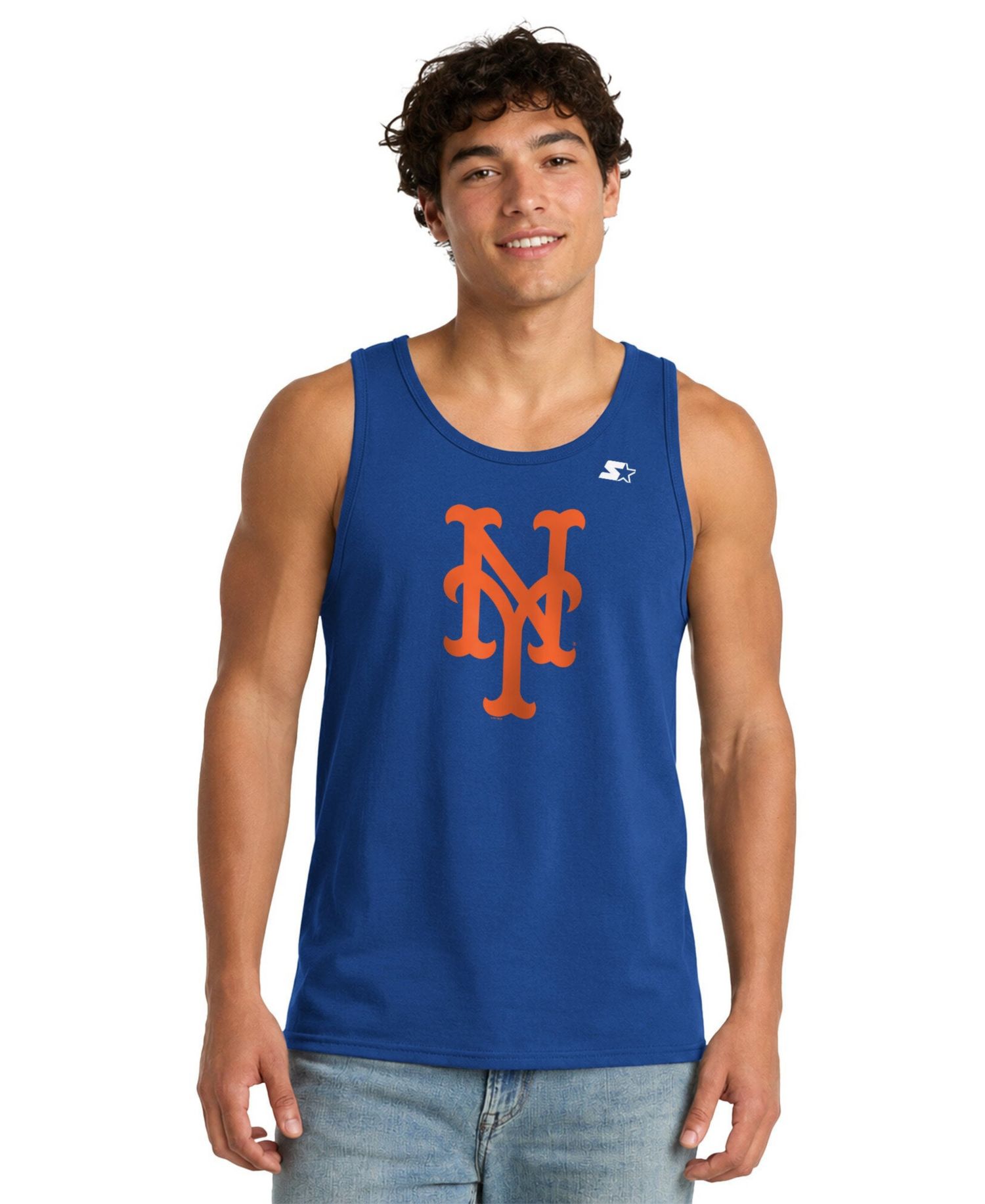 Men's Royal New York Mets Tank Top