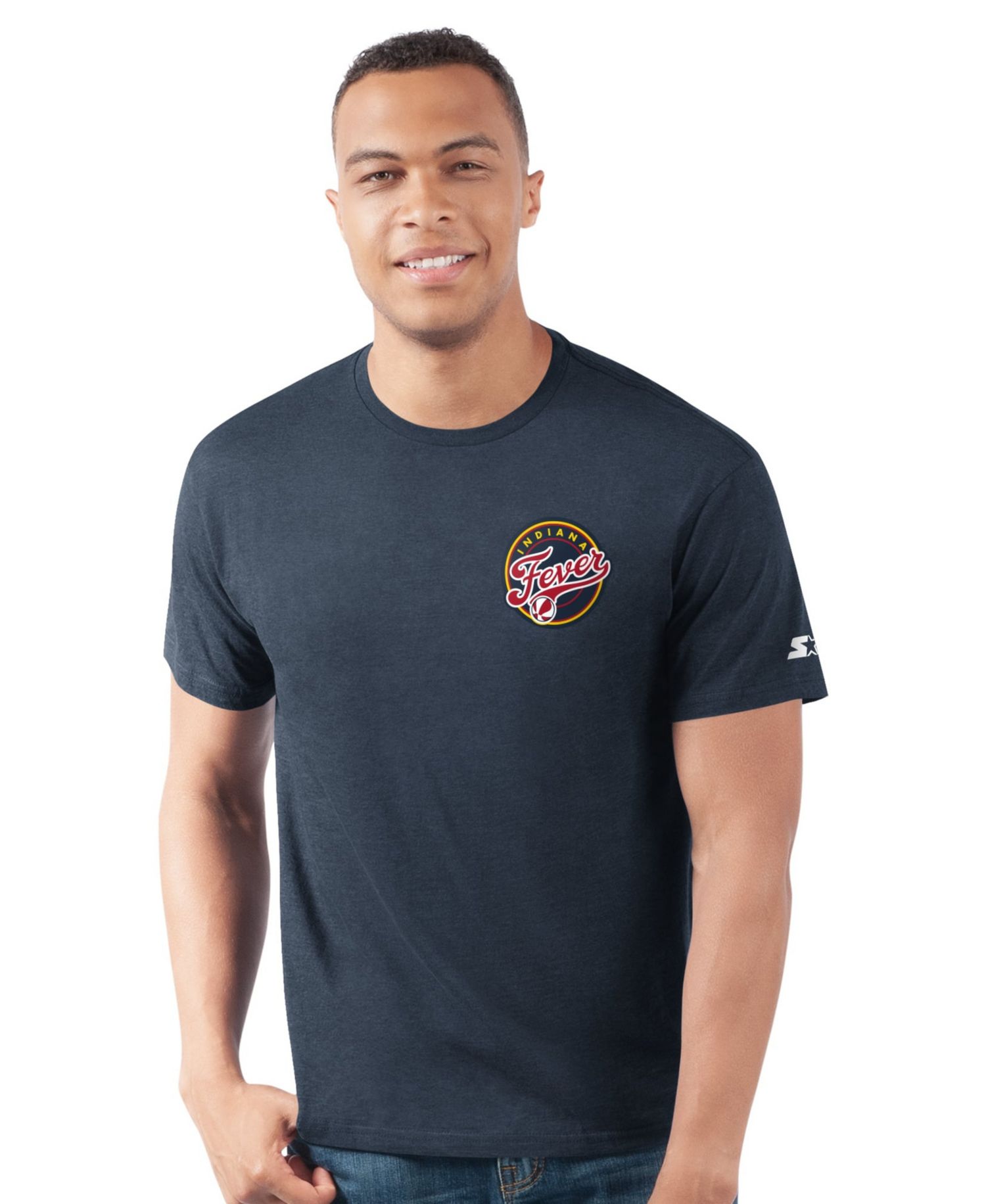 Men's Navy Indiana Fever WNBA 30th Anniversary Prime Time T-Shirt