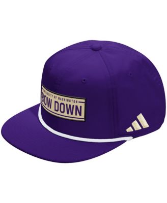Men's and Women's  Purple Washington Huskies Locker Room Rope Adjustable Hat