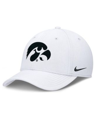Men's White Iowa Hawkeyes Rise SwooshFlex Dri-FIT Hat