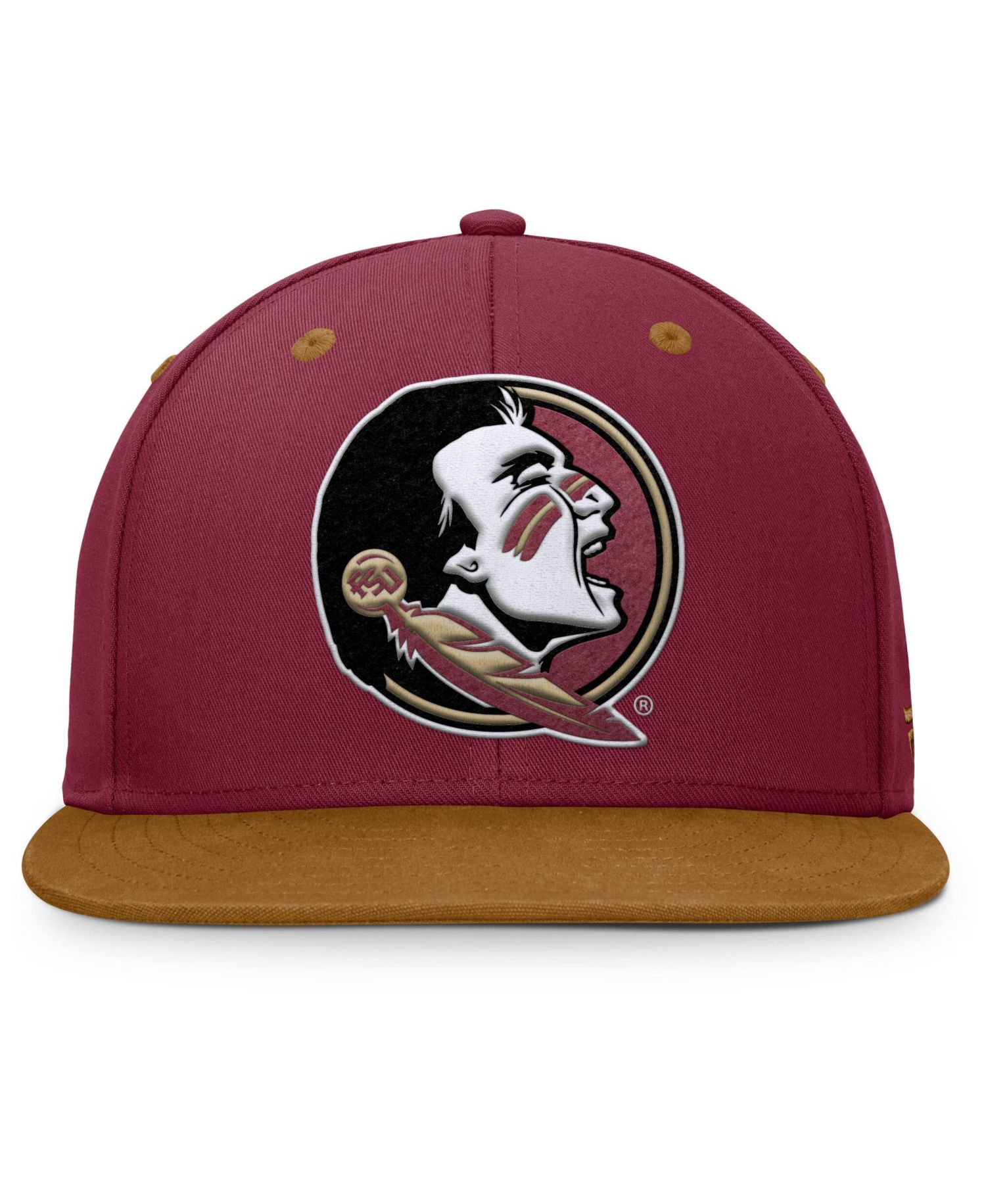 Men's Garnet/Brown Florida State Seminoles NoBo Fitted Hat
