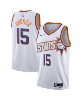 Men's and Women's Devin Booker White Phoenix Suns Swingman Player Jersey - Association Edition