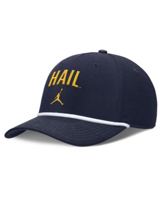 Men's Navy Michigan Wolverines Rise Campus Adjustable Hat