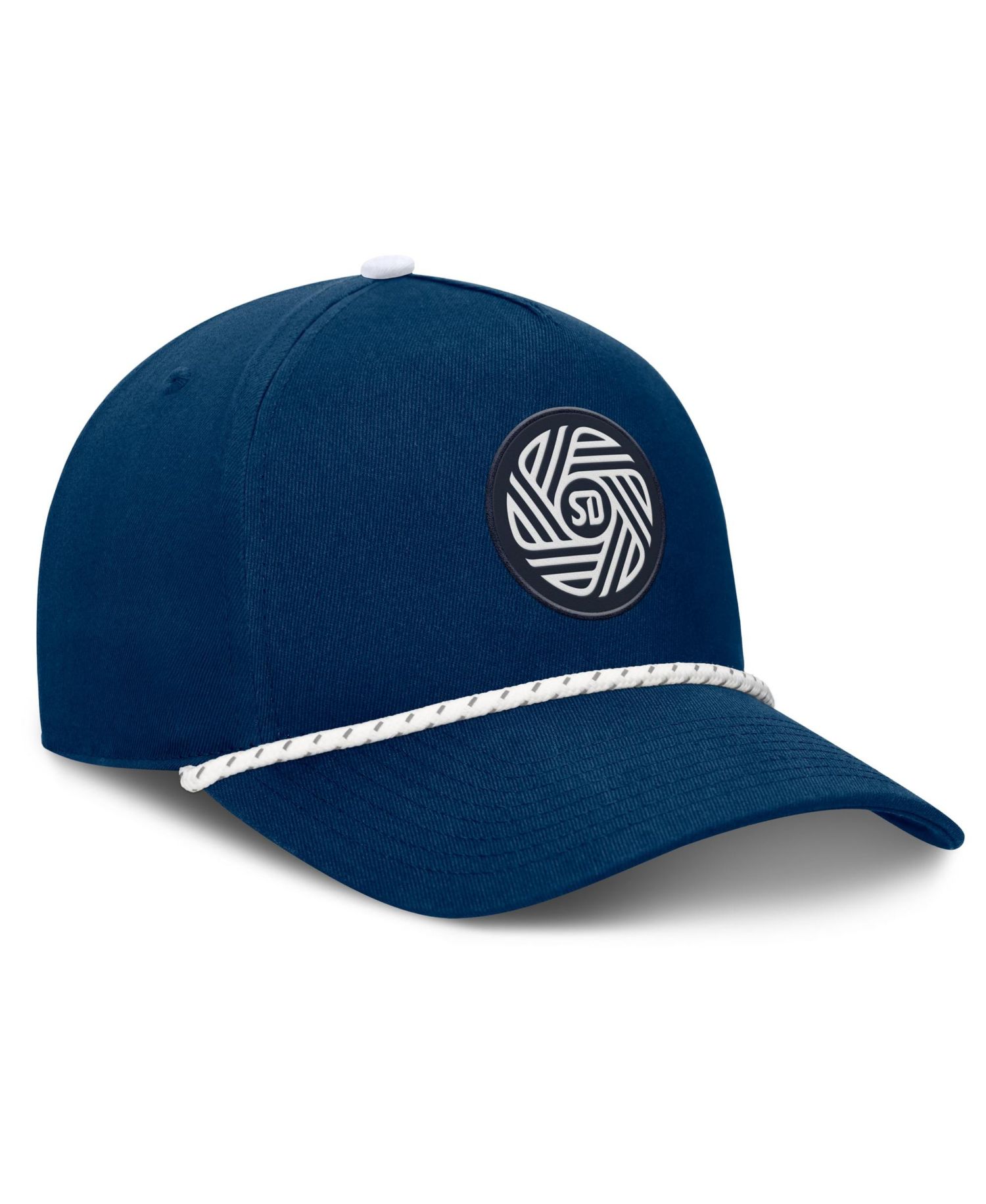 Men's Navy San Diego FC Two-Seam Rope A-Frame Adjustable Hat