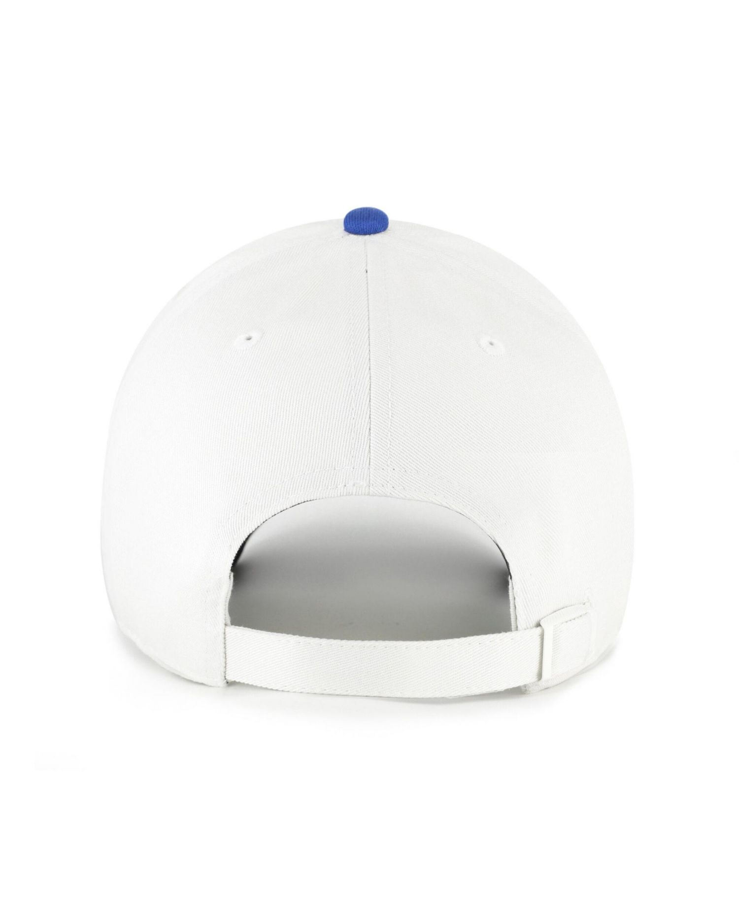 Men's '47 White/Royal Kentucky Wildcats Contemporary Basics Two Tone Clean Up Adjustable Hat