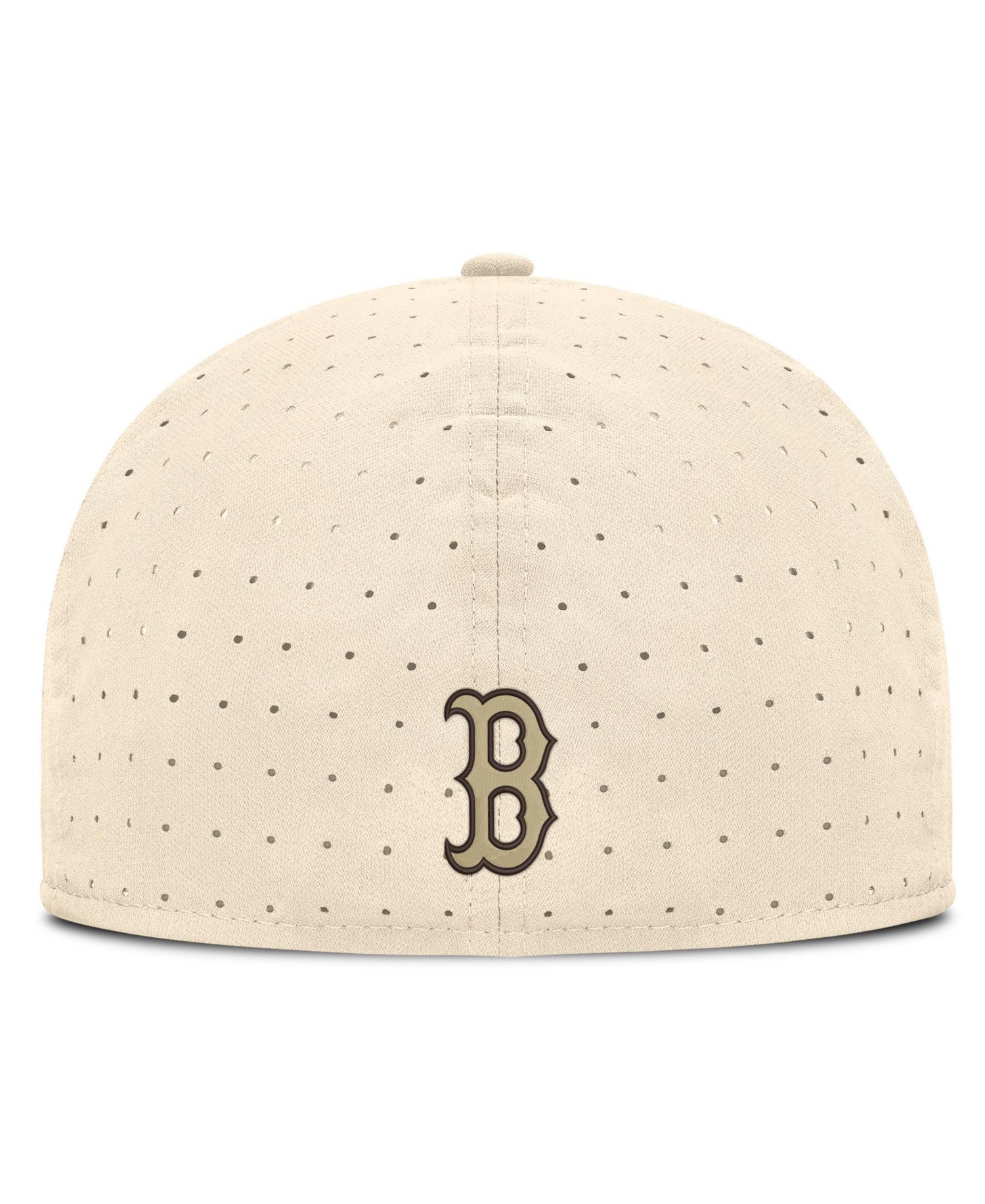 Men's Natural Boston Red Sox True Dri-FIT AeroBill Fitted Hat