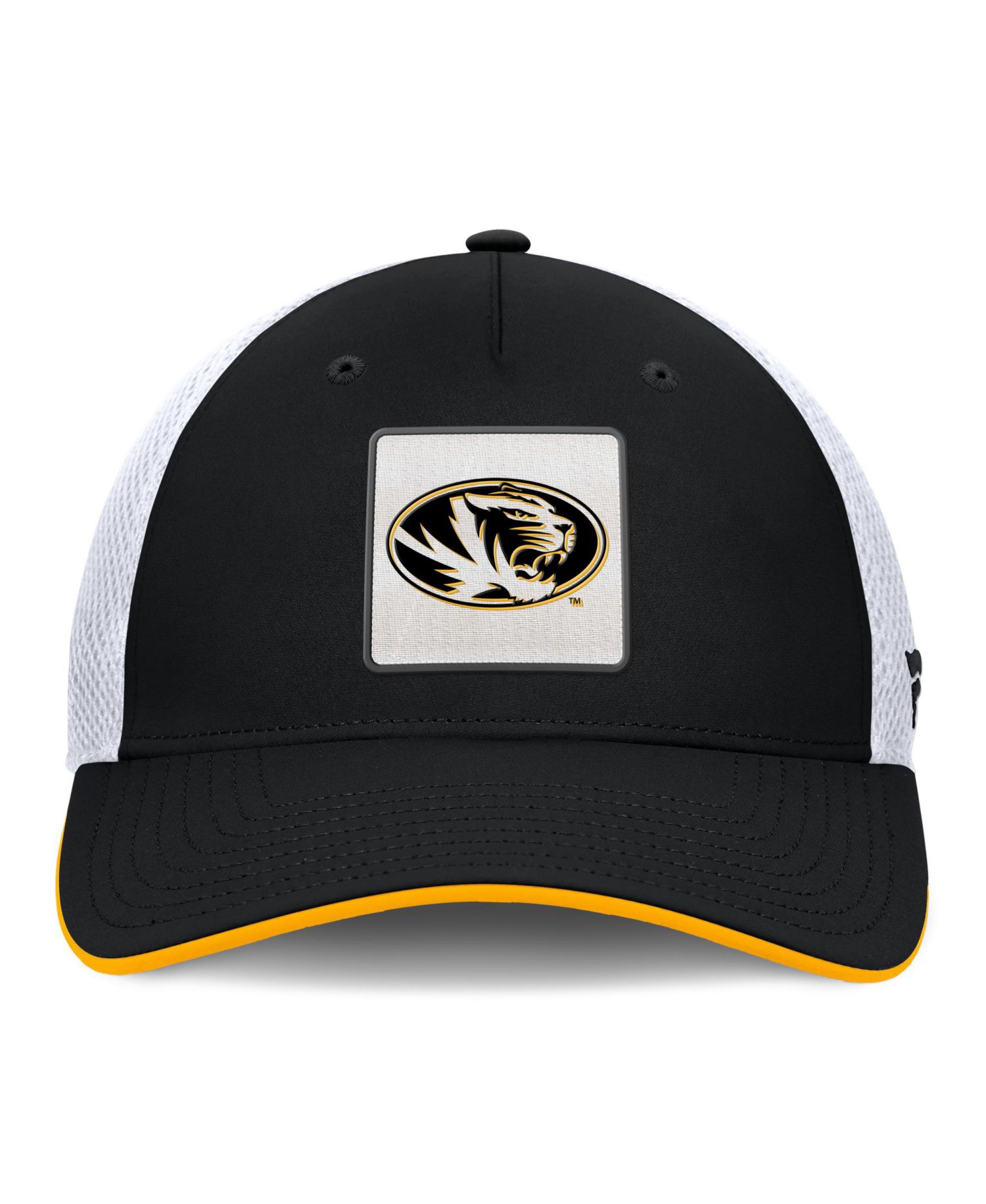 Men's Black Missouri Tigers 5-Panel Matter Flex Hat